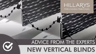 Introducing the New Vertical Blinds Collection from Hillarys [upl. by Catto371]