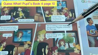 Guess What Pupil’s Book P4 Read and listen page 10  Activity Book page 8 and 11 [upl. by Celestine894]