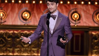 Daniel Radcliffe won Best Supporting Actor at the Tony Awards [upl. by Nednarb164]