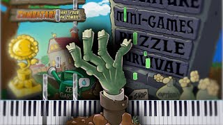 Plants Vs Zombies Ost FULL ALBUM  Piano Keyng Covers [upl. by Akinaj]