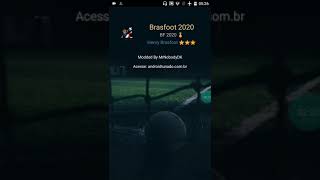 BRASFOOT MOBILE 2020 OFICIAL VERSÃO APK MELHORADA [upl. by Ardnnaed]