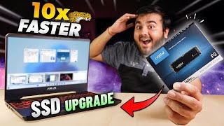 SSD Upgrade in Laptop Full Guide 2023🔥 HDD to SSD Windows Migration [upl. by Yttocs]