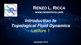 Introduction to Topological Fluid Dynamics  Lecture 1 of 7 [upl. by Idonna]