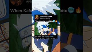 Kakashi Hatake🥶🔥🗿anime animation naruto narutoshippunden ytshorts [upl. by Nataline96]