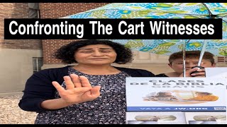 How To Peaceably Remove JW Cart Witnessing From Your Area [upl. by Leinadnhoj]