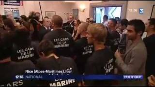 Marine Le Pen Nice France3 Cote Azur [upl. by Yolande338]