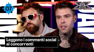 La prima reazione dei concorrenti ai commenti dei social  Daily 7 X Factor 2023 [upl. by Mal]