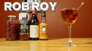 Rob Roy  How to Make the Classic Scotch Whisky Variation on the Manhattan Cocktail [upl. by Dever555]