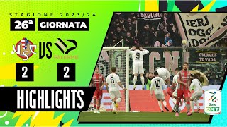 Cremonese vs Palermo 22  La Cremo in 10 rimonta due goal in 1’  HIGHLIGHTS SERIE BKT 2023  2024 [upl. by Nesaj]