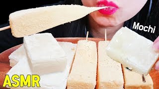 ASMR 키리모찌인절미 리얼사운드 먹방 KIRIMOCHI amp INJEOLMI STICKY RICE CAKE EATING SOUNDS NO TALKING  JU ASMR제이유 [upl. by Jardena]