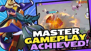 Pokemon Unite Garchomp Gameplay  Master Rank Battle [upl. by Gracia232]