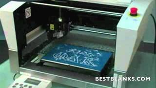 How To Make Custom Rhinestone Transfers With Roland EGX350 [upl. by Aeret]