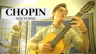 Chopin Nocturne Op 9 No 2Guitar [upl. by Lehplar]