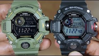 CASIO GSHOCK RANGERMAN GW94003 VS RANGERMAN GW94001 [upl. by Crotty]