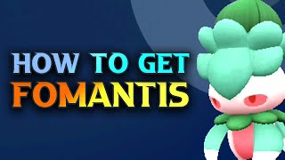 How To Get Fomantis Pokemon Scarlet And Violet Location Guide [upl. by Waddington]