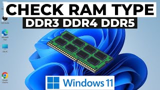 How to check the RAM type DDR3 or DDR4 in Windows 10 [upl. by Albertine]