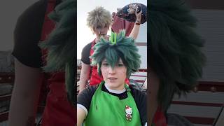 Initial game Baku vs Deku Name that BNHA Character cosplay myheroacademia mha bnhacosplay [upl. by Landrum]