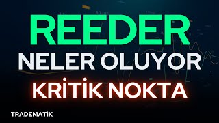 REEDER Teknoloji Kritik NoktaI – REEDER Teknik Analiz  REDER hisse  REEDER Yükseliş reedr [upl. by Rebekkah]