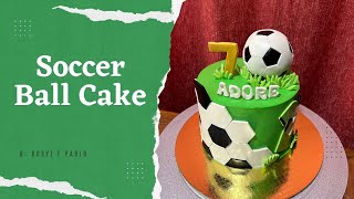 Soccer Ball Cake [upl. by Nicolina]