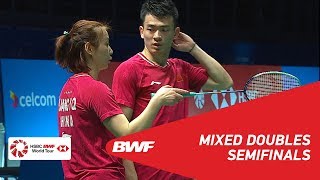 SF  XD  ZHENGHUANG CHN 1 vs PUAVARANUKROHTAERATTANACHAI THA 4  BWF 2019 [upl. by Tilla]