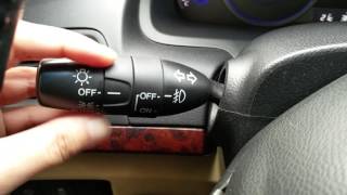 How to turn on fog lights [upl. by Virgy441]