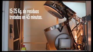 Funcionamiento de la Celitron ISS AC575 Esterilizador con trituradora integrada [upl. by Alan]