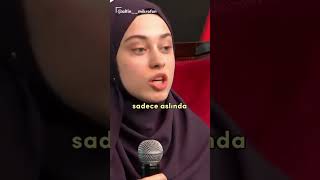 Fatma Büşra Ayaydın De Gerçekten Allah’a Sığınırım Bende de Bi Şey Yok shorts keşfet reels fyp [upl. by Standford125]