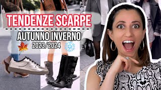 TENDENZE SCARPE AUTUNNO INVERNO 20232024 [upl. by Yolanthe]