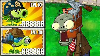 100 Plants Vs 100 Brickhead Zombie  Who Will Win  PvZ 2 Challenge [upl. by Cohla]