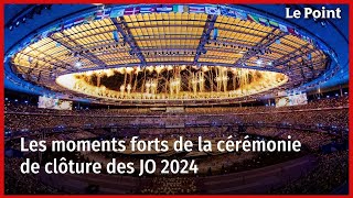 Les moments forts de la cérémonie de clôture des JO 2024 [upl. by Ellis]