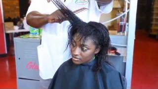 How to Repair Chemically Damaged Hair Relaxed [upl. by Ambert]