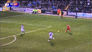 Bristol Rovers vs Bury  League Two 201314 Highlights [upl. by Yulma]