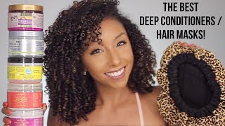 All About Deep Conditioning amp The BEST Hair Masks For Curly Hair  BiancaReneeToday [upl. by Daryle551]