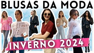 🔴Essas BLUSAS estão na MODA E VÃO BOMBAR NO INVERNO 2024  Maga Moda [upl. by Poirer759]