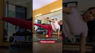 Celebs love this Pilates Workout😍 Workshop Alert fitnesswithapoorva pilates mamushi [upl. by Yrrek]