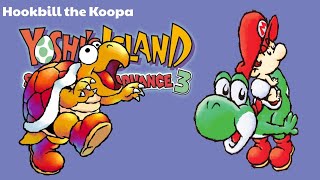 Yoshis Island Super Mario Advance 3  Hookbill the Koopa Boss [upl. by Noyar]