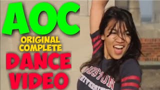 AOC Dance Video  Original Complete  Alexandria OcasioCortez Boston College  The Best Top 10 [upl. by Sasha]