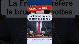 Palestine Liban  la France préfère le bruit des bottes Chassaigne lesdeputescommunistes5092 [upl. by Eednahs]