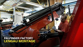 PALFINGER Factory  Werk  Lengau Montage [upl. by Ekyt583]