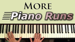 Learn to play MORE Piano Runs and Fills [upl. by Attalie]