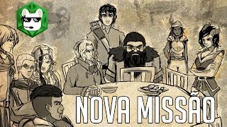 Jogando RPG s02e04  Nova Missão  DampD 50 [upl. by Gabbert504]