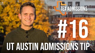 UTAustin Admissions Tip 16 All About Honors [upl. by Eirbua608]