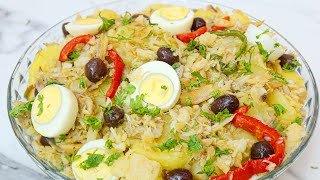 A MELHOR BACALHOADA RECEITA DE BACALHAU FÁCIL E RÁPIDA [upl. by Fonville973]