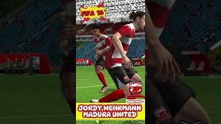 FACE FIFA 16  JORDY WEHRMANN MADURA UNITED fcmobile efootball fifa [upl. by Neils]