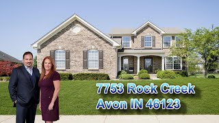 New Avon Listing  7753 Rock Creek Avon IN  Janko Realty Group  Top Avon AgentTop Avon Listing [upl. by Schroer]