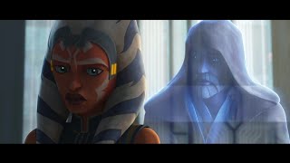 ObiWan Kenobi Tells Ahsoka Tano About Dookus Death Star Wars The Clone Wars S7 Ep10 [upl. by Eillah]