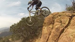 Suicide Trail  Agoura Hills Downhill 32314  Gopro HD [upl. by Adamsen]