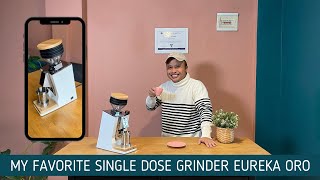 REVIEW SINGLE DOSE COFFEE GRINDER  EUREKA ORO MIGNON [upl. by Ahsropal]