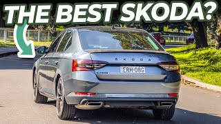 This Sedan Is Big Comfy amp Good Value Skoda Superb Sportline 2023 Review [upl. by Yerfdog]