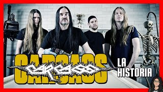 CARCASS  La Historia Del Grindcore al Death Metal Melódico [upl. by Yorke]